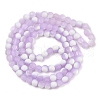 Frosted Crackle Glass Beads Strands X1-GLAA-U001-6mm-M04-3