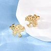 304 Stainless Steel Stud Earrings EJEW-Z118-05G-3
