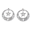 Non-Tarnish 201 Stainless Steel Pendants STAS-N098-044P-2