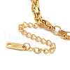304 Stainless Steel Butterfly Pendant Necklaces for Women NJEW-Q339-02G-3