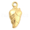 Ion Plating(IP) 304 Stainless Steel Pendants STAS-P379-05A-G-1