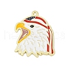 Independence Day Alloy Enamel Pendants ENAM-V001-04C-G-1