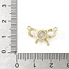 Brass Micro Pave Cubic Zirconia Pendants KK-K293-55G-3