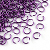 Aluminum Wire Open Jump Rings ALUM-R005-0.8x6-11-1