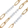 304 Stainless Steel Paperclip Chains CHS-P021-03G-08-1