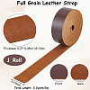 1.6M Flat AB Grade Cowhide Leather Cord AJEW-WH0007-59B-03-2