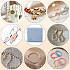 Beebeecraft 2Pcs Microfiber Cloth Jewelry Storage Bags with Brass Button ABAG-BBC0001-17B-02-5