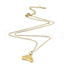 Ion Plating(IP) 304 Stainless Steel Pendant Necklaces for Women NJEW-B080-02G-2