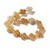 Natural Topaz Jade Beads Strands G-M418-D08-01-3