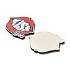 Single Face Printed Wood Pendants WOOD-B008-05-2