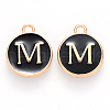 Golden Plated Alloy Charms ENAM-S118-02M-1