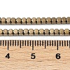 Electroplate Non-magnetic Synthetic Hematite Beads Strands G-I175-09G-3
