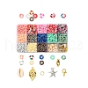2600Pcs Disc/Flat Round Polymer Clay Beads DIY-YW0003-03-2