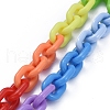 Acrylic Chain Purse Bag Handle AJEW-BA00007-3