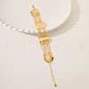 Vintage Brass Link Bracelets UL0190-1