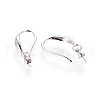Brass Earring Hooks KK-E779-01-3