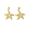 Brass Pendants KK-F892-44G-1