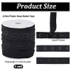 Olycraft 10 Yards 2-Row Plastic Snap Button Tape FIND-OC0003-85A-2