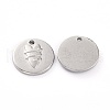 304 Stainless Steel Pendants STAS-G242-17P-2