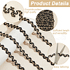   Two Tone Metallic Polyester Lace Trim OCOR-PH0001-92A-4