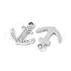 Alloy Crystal Rhinestone Pendants PALLOY-E775-20P-2