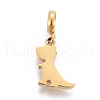 Ion Plating(IP) 304 Stainless Steel Pendants STAS-F259-022G-1