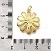 Brass Micro Pave Clear Cubic Zirconia Pendants KK-F899-05B-G-3
