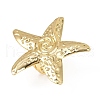 Ocean Theme Brass Cuff Rings RJEW-C135-01G-17-4