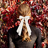 CRASPIRE Big Bowknot Polyester Alligator Hair Clips AJEW-CP0008-42B-04-5