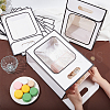 Folding Paper Gift Bags with Window ABAG-WH0045-20A-3