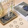 SUNNYCLUE 30Pcs Iron Split Key Rings STAS-SC0009-04-4