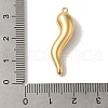 Rack Plating Brass Pendants KK-A229-02B-G-3