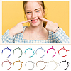 Unicraftale 12Pcs 12 Colors Nylon Twisted Cord Bracelet Making Sets MAK-UN0001-58B-6