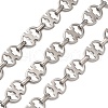 304 Stainless Steel Oval Link Chains CHS-S012-24P-1