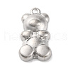 304 Stainless Steel Pendants X-STAS-M072-02P-1