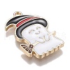 Halloween Theme Alloy Enamel Pendants ENAM-J649-03LG-3