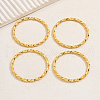 4Pcs Elegant Zinc Alloy Twisted Bangle Set for Women IW6232-1-4