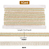 12M Polyester Braided Lace Ribbons OCOR-WH0092-18C-2