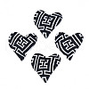 Handmade Polymer Clay Pendants CLAY-N010-045A-1
