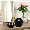 Flock Jewelry Necklace Organizer Display Stands ODIS-WH0009-33-8