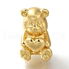 Rack Plating Brass European Beads KK-U019-06G-1
