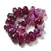Natural Agate Beads Strands G-K392-A09-3