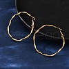304 Stainless Steel Hoop Earrings EJEW-S250-01B-G-3