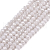 Electroplate Glass Beads Strands EGLA-A044-P1mm-A19-1