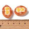 Opaque Resin Imitation Bread Decoden Cabochons CRES-Z006-07-3
