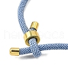 Braided Nylon Cord Bracelet Making MAK-A017-D03-33G-2