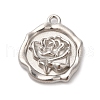 304 Stainless Steel Pendants STAS-D049-03A-1