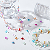 AHADERMAKER 120Pcs 12 Colors Transparent Glass & Lampwork Beads Sets GGLA-GA0001-05-5