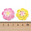 Opaque Resin Enamel Cabochons CRES-D308-01-4