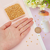 SOFPLATE 1000Pcs Alloy Daisy Spacer Beads FIND-SP0002-12A-G-3